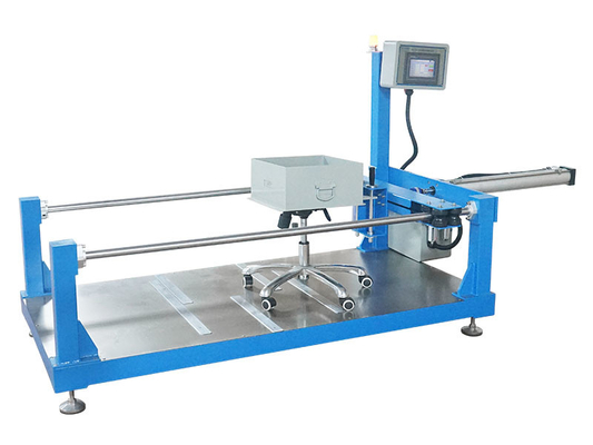 Abrasion Resistance Furniture Testing Machines For Office Chair Castor With Caster