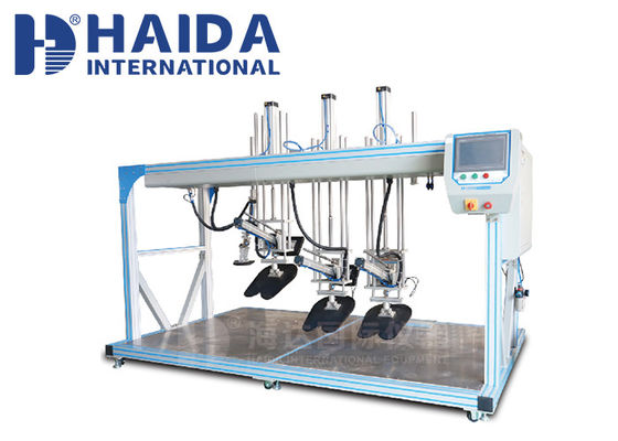 ราคาดี อุปกรณ์ทดสอบเฟอร์นิเจอร์ PLC เครื่องทดสอบความทนทานโซฟาสามที่นั่งการตรวจจับโหลดหลายตำแหน่ง ออนไลน์