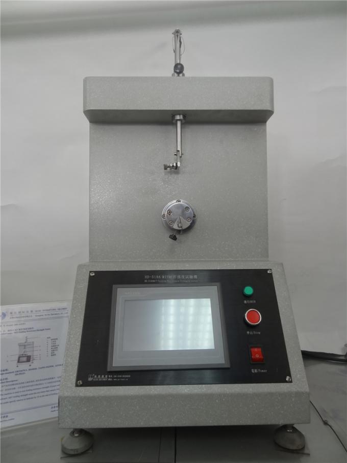 LCD Paperboard Paper Testing Equipments , Touch Screen Control MIT